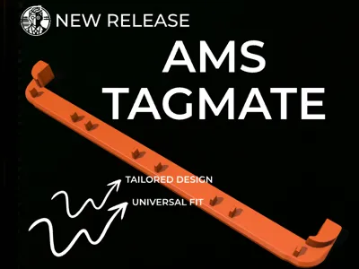 AMS TagMate – A Dock for your Spool Label Clips