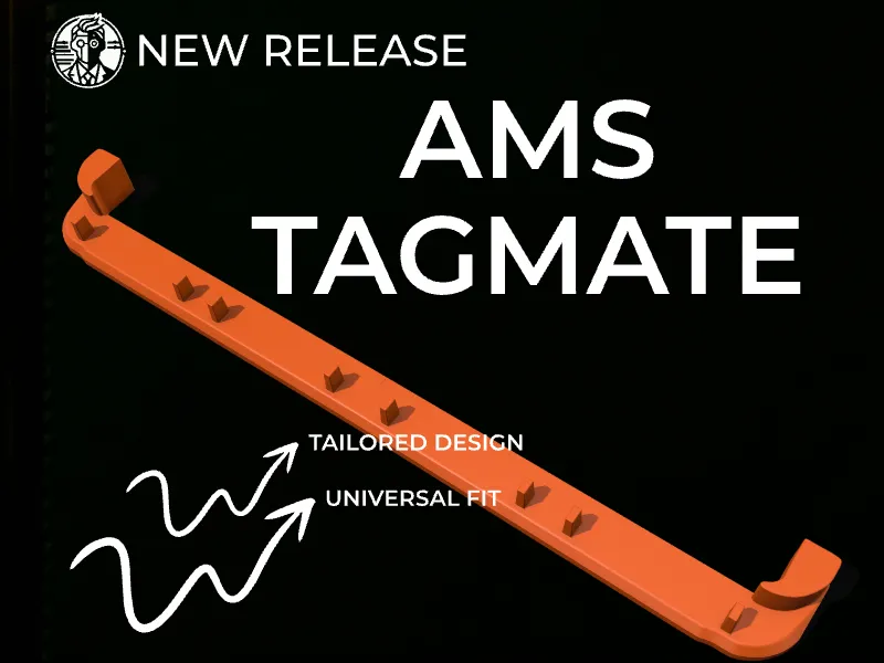 AMS TagMate – A Dock for your Spool Label Clips