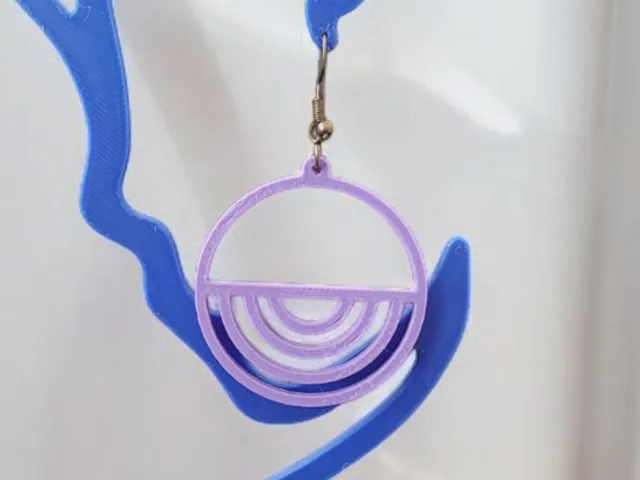 Sleek Arch Geometric Earrings
