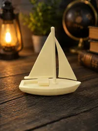 Classic Sailboat Miniature mini size