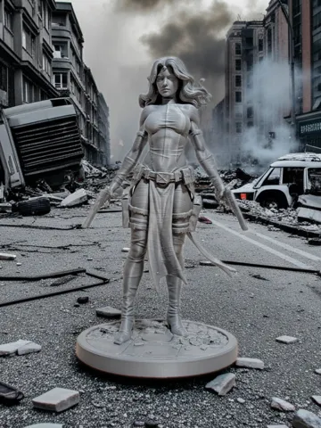 Letrero o emblema decorativo: Mistica (X-Men) - Fan Art — vista de referencia 2