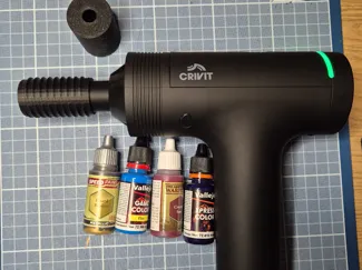 Paint Shaker Attachment for Crivit Massage Gun 