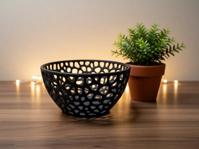 Voronoi Mesh Cup Bowl