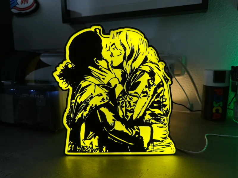 Killing Eve Fan Art Lamp