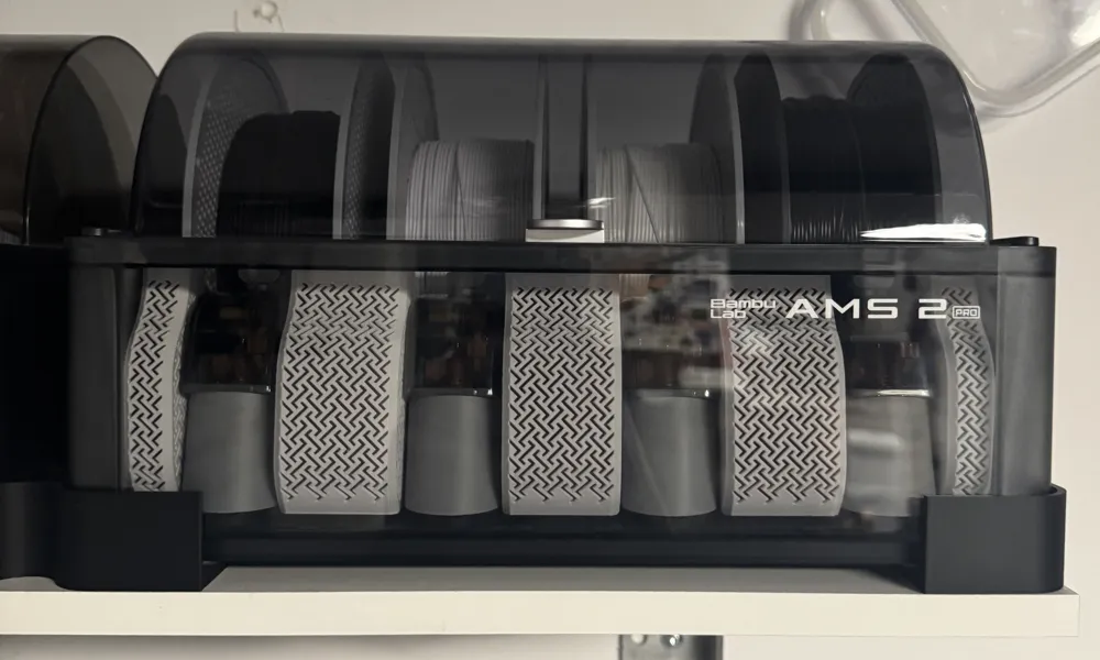 AMS & AMS 2 Stand - Secure Mount & Raised Position - Free 3D Print ...