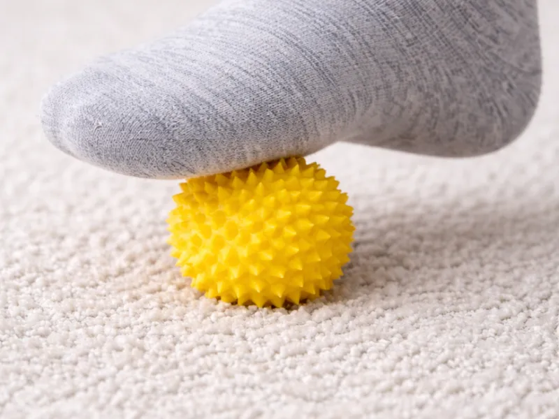 Foot Massage Ball Spiky Plantar Relief Tool Fidget