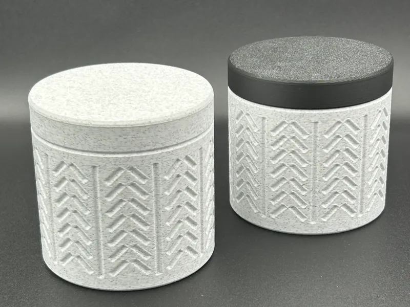 Treaded Jar