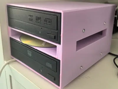 Dual-layer 5.25-inch DVD Drive Enclosure