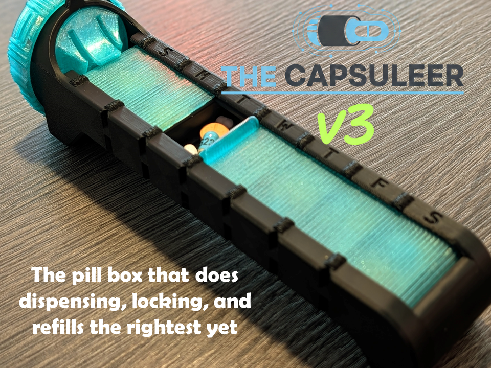 Locking Pill Box | The Capsuleer v3
