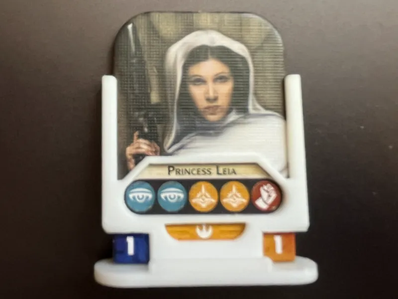 Star Wars Rebellion Leader stands