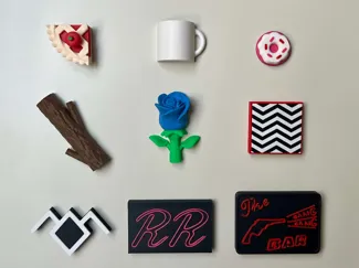 Twin Peaks Fridge Magnets