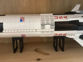 Saturn V Brick Vertical Stand Replacement
