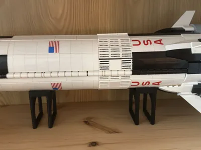 Saturn V Brick Vertical Stand Replacement
