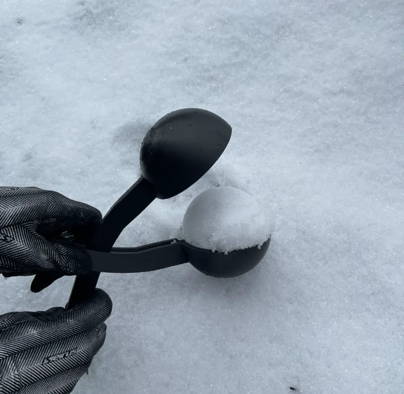 Hand Held Snowball Maker!