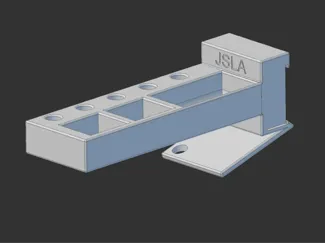 Support outils rail DIN