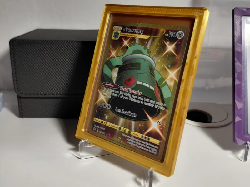 Top Loader Frame for Trading Cards Pokemon