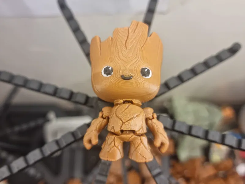 Little Chibbi Groot - No supports-Keychain version