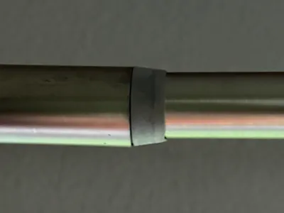 3/4" Curtain Rod Sleeve | Telescoping Rod Coupler
