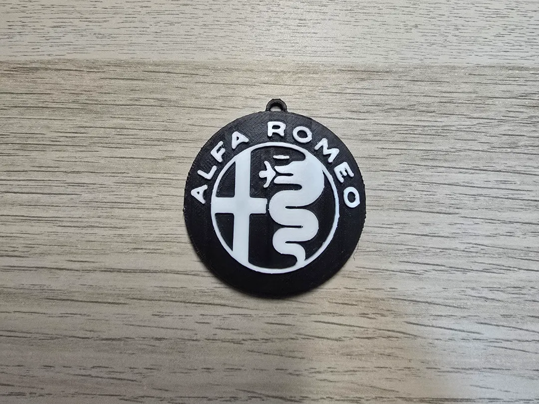 Alfa Romeo key holder - Free 3D Print Model - MakerWorld