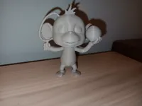 Figurine singe joueur de tennis — photo 2