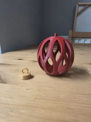 No Ams Christmas Bauble - Free 3D Print Model - MakerWorld