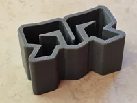 0.2mm layer, 2 walls, 10% infill