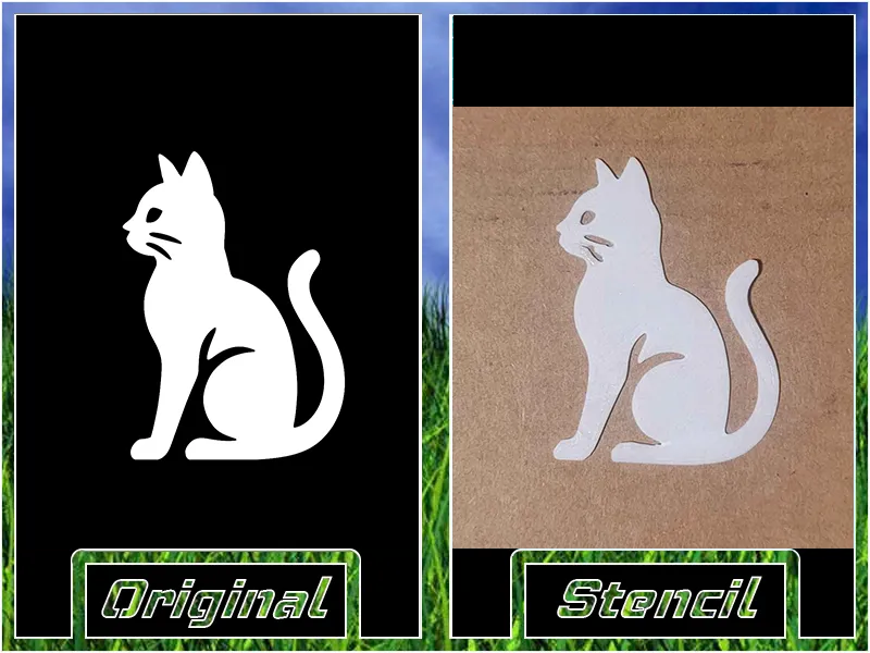 Cat Stencil
