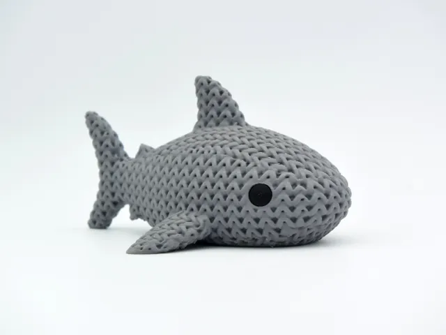 Knitted Shark