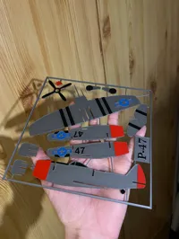 (ONE color) 0.2mm layer, 6 walls, 25% infill