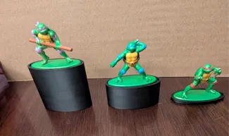 Die-cast Model Stand (Oval base)