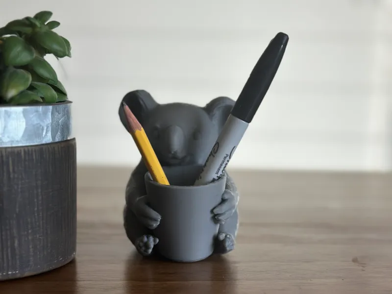 koala pencil holder