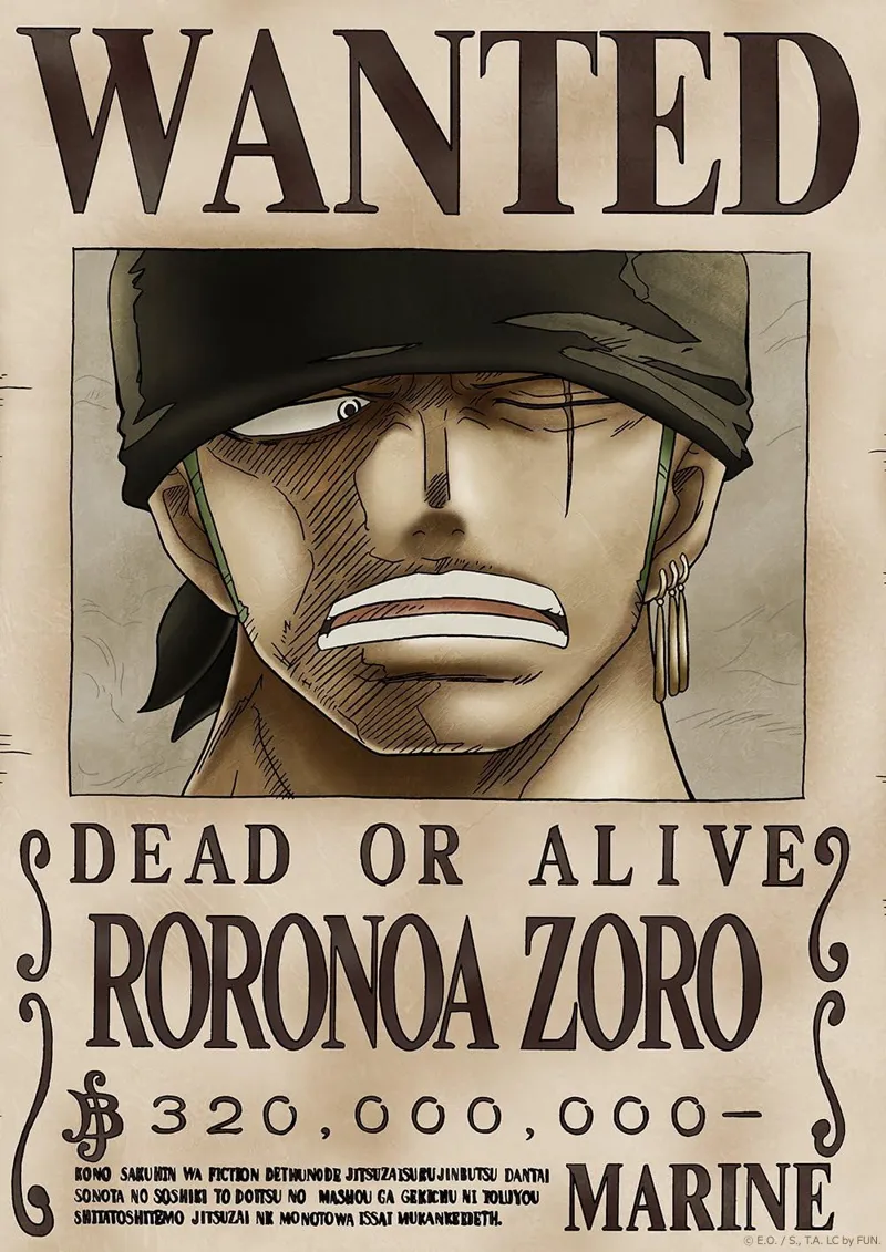 WANTED ZORO