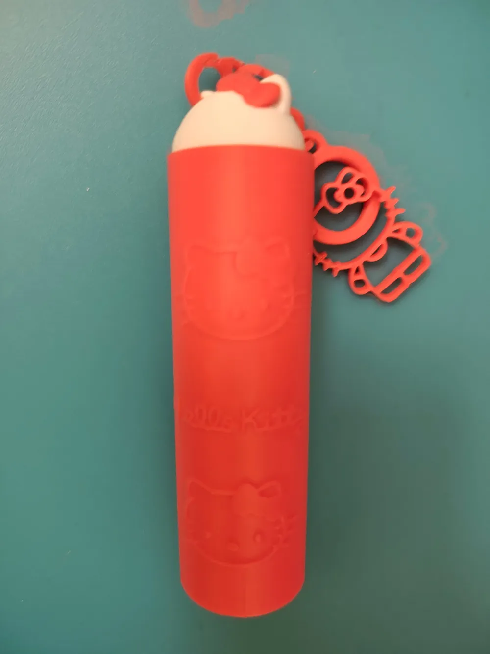Hello Kitty tube keychain - Free 3D Print Model - MakerWorld