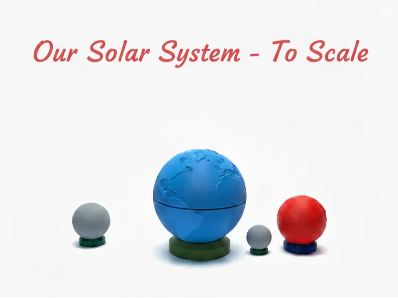 Our Solar System - To Scale