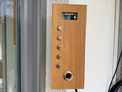 PoE Access Panel (ESPHome, Face Recognition)