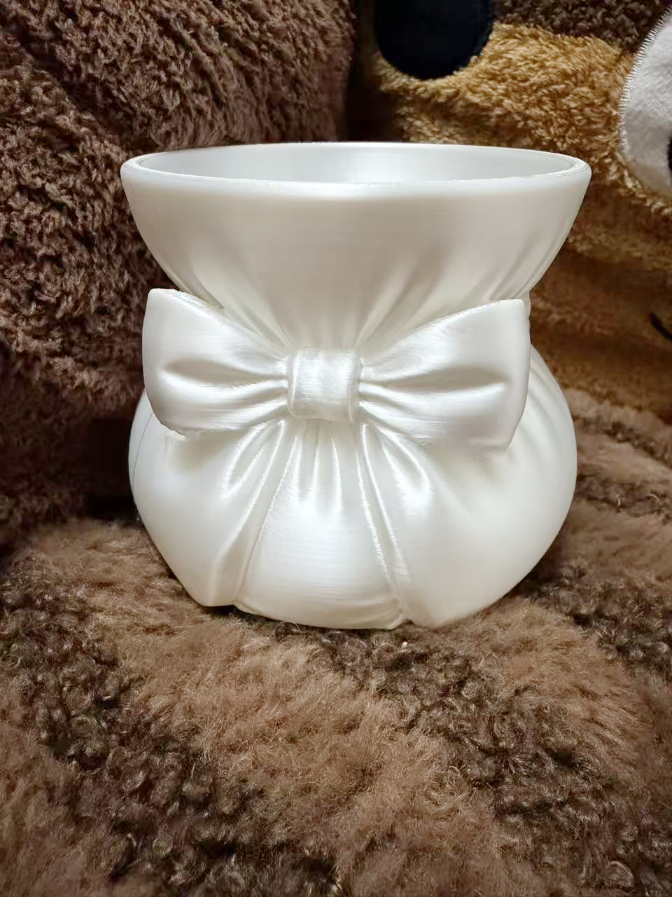 Miniatura 2 do modelo 3D 华丽丝绸束口花瓶