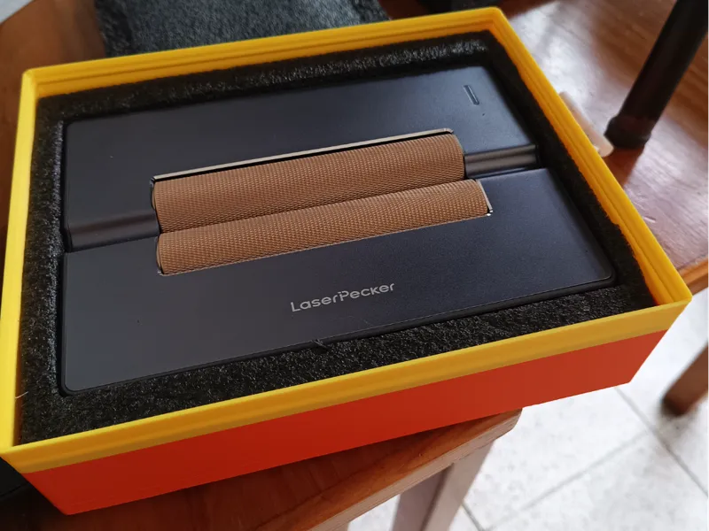 Gridfinity inspired box laserpecker2 roller