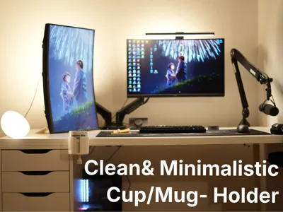 Desk Cup Holder – Clamp Mount