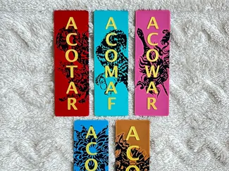 ACOTAR Series Bookmarks | Fantasy Bookmarks Set