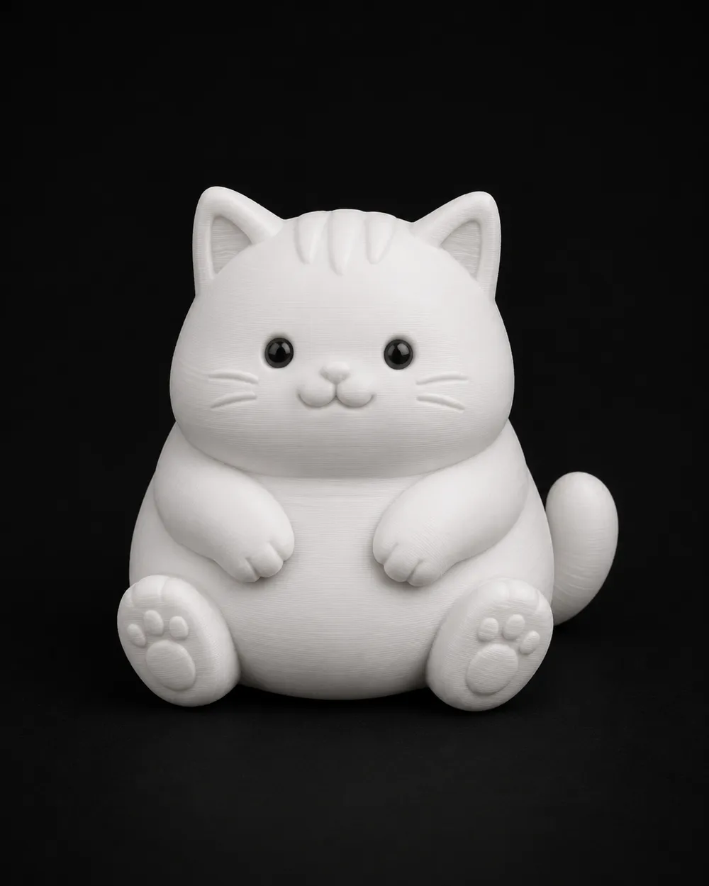 Cute Cat Keychain | Cute Pets Collection - Free 3D Print Model - MakerWorld
