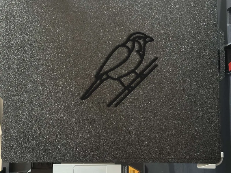 Minimal Bird Silhouette 2D wall decoration