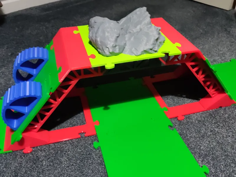 RC Crawler Park - Plate Riser 50 Deg. 1:18 & 1:24