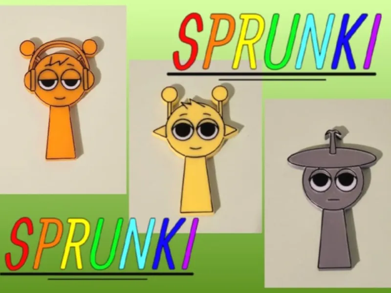Sprunki Character Toy Collection