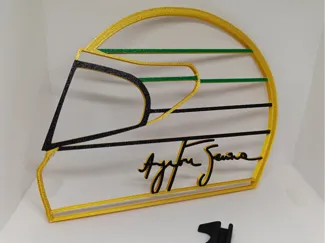 Casque Ayrton Senna