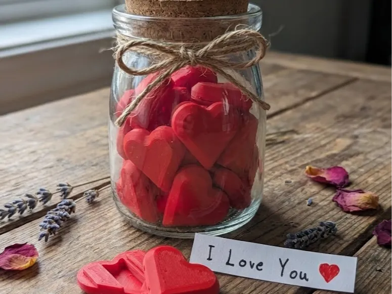 Love Message Heart