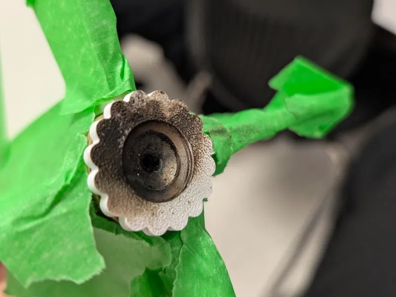 B motor Engine Mount for 1in cardboard tube