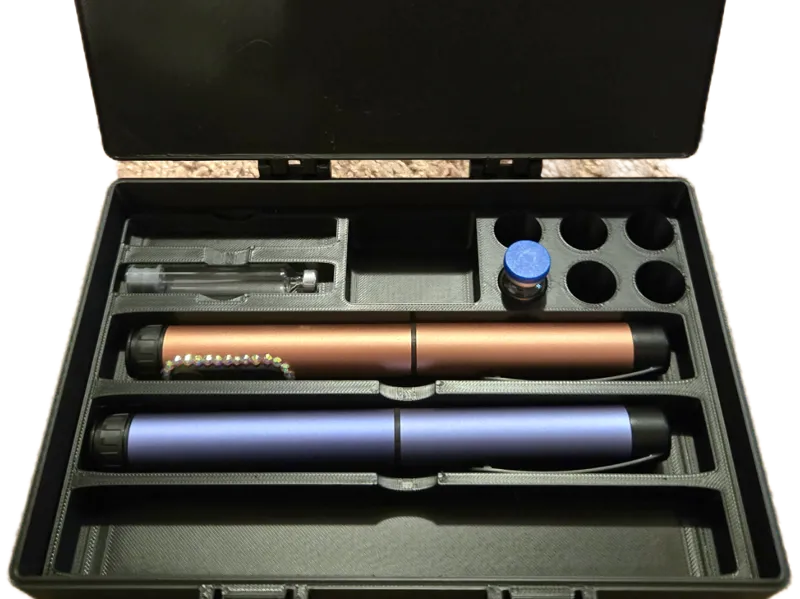 3 Pen SnapLock peptide case