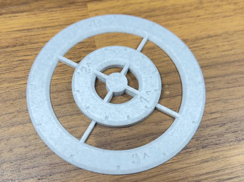 Wargaming Magnetic Blast Template Set