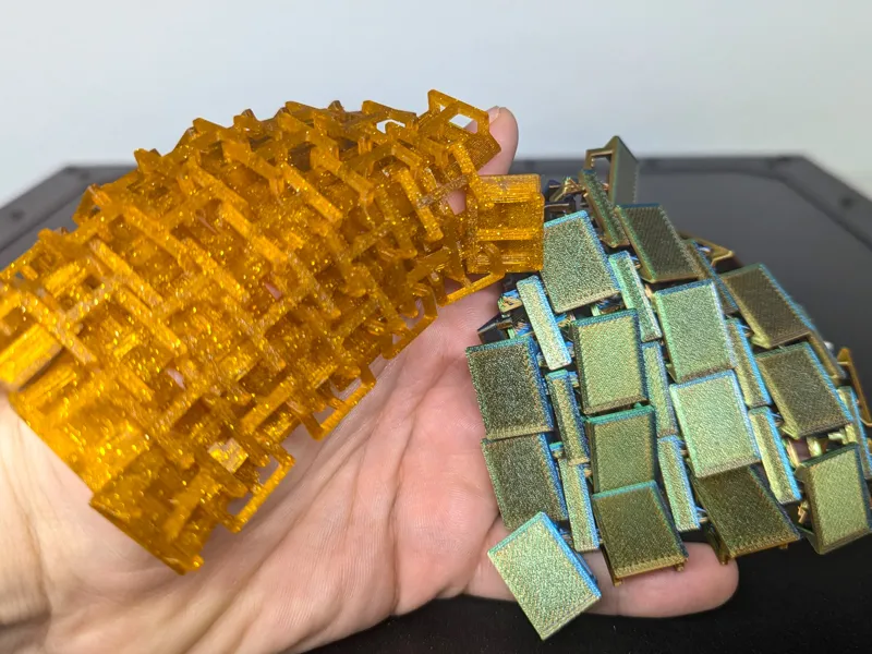 Fidget Plated Chain Mail Toy For Stress Relief