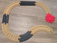 Rails compatibles Geo Trax (tailles spéciales) — photo 1